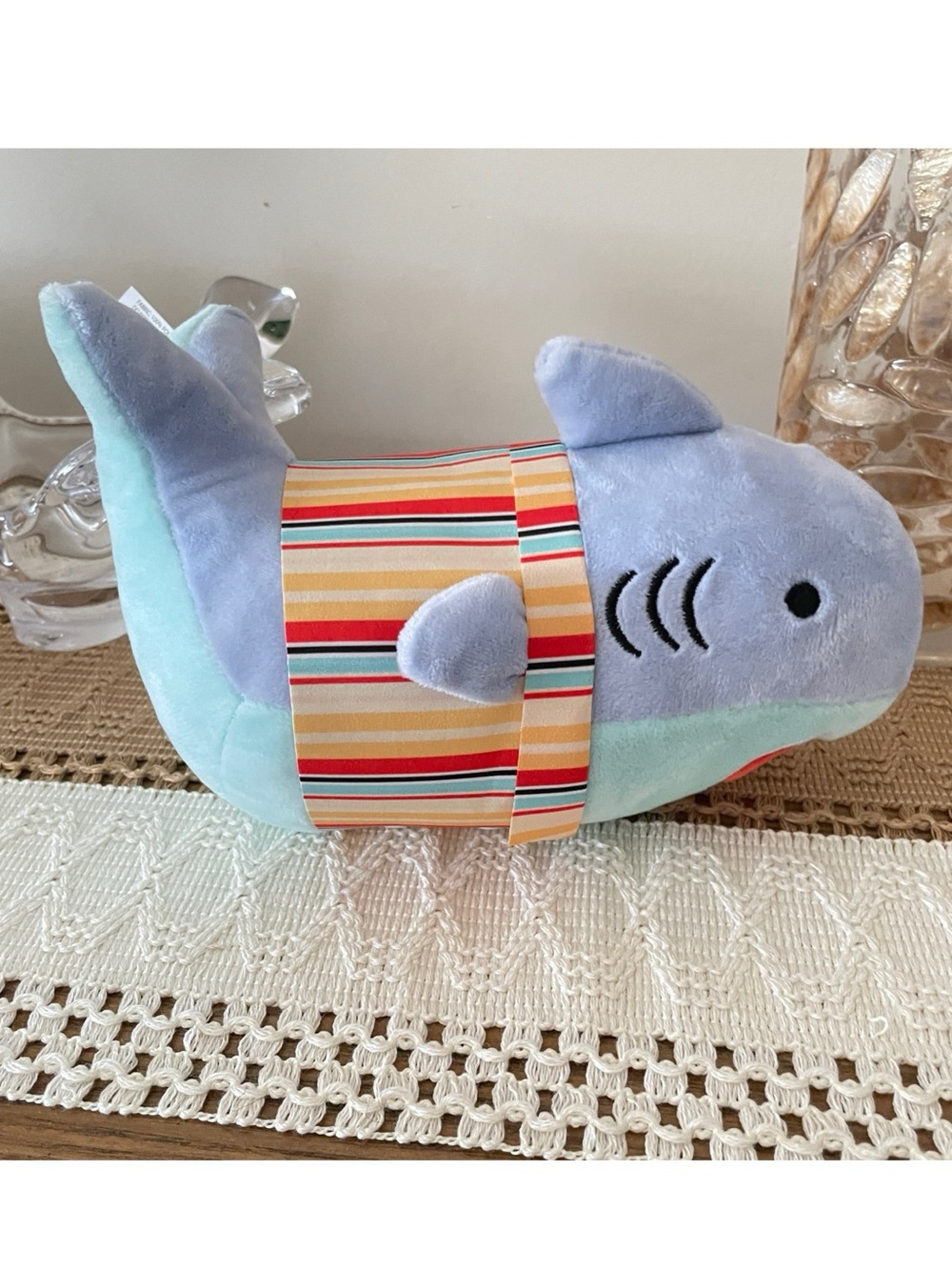 NWT American Greetings Shark Stuffed Animal Plush